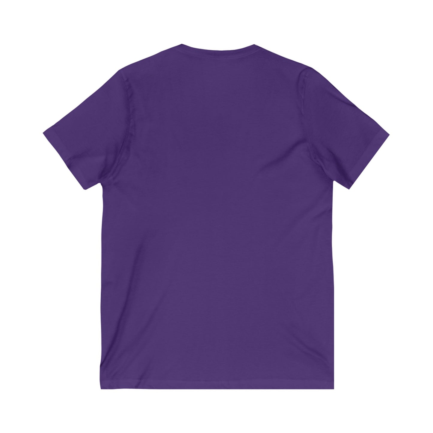 Faith-Inspired Unisex V-Neck Tee, Walk with Jesus T-Shirt, Christian Apparel, Religious Gift, Casual Wear, Church Outfit