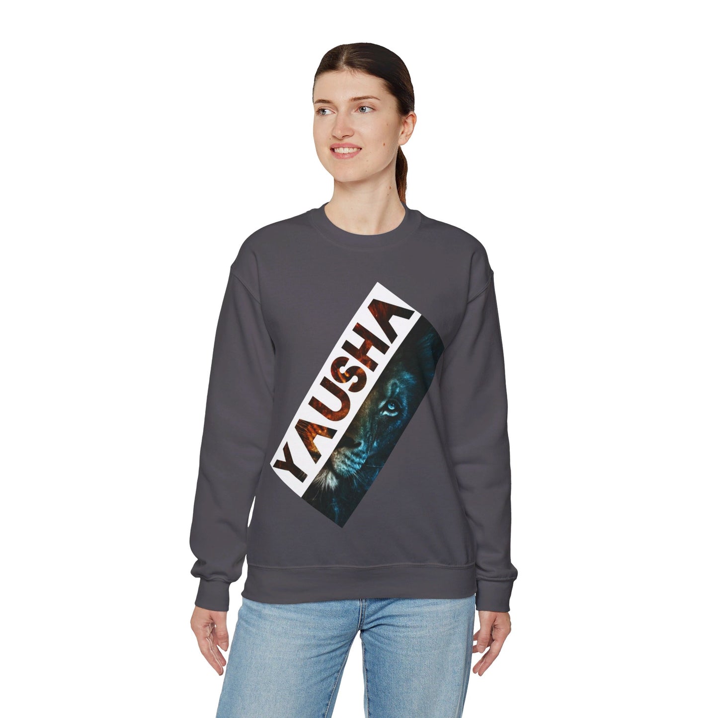 YAUSHA Christian, Unisex Heavy Blend™ Crewneck Sweatshirt