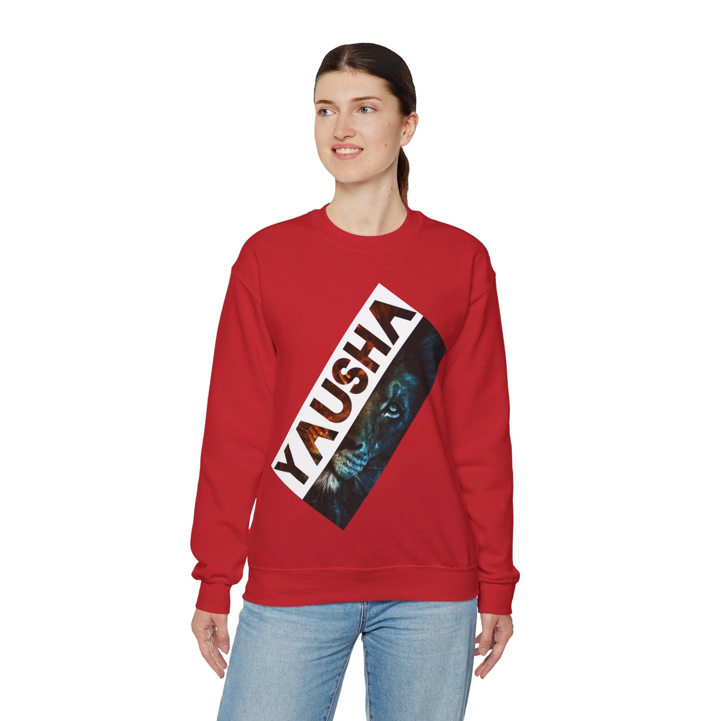 YAUSHA Christian, Unisex Heavy Blend™ Crewneck Sweatshirt
