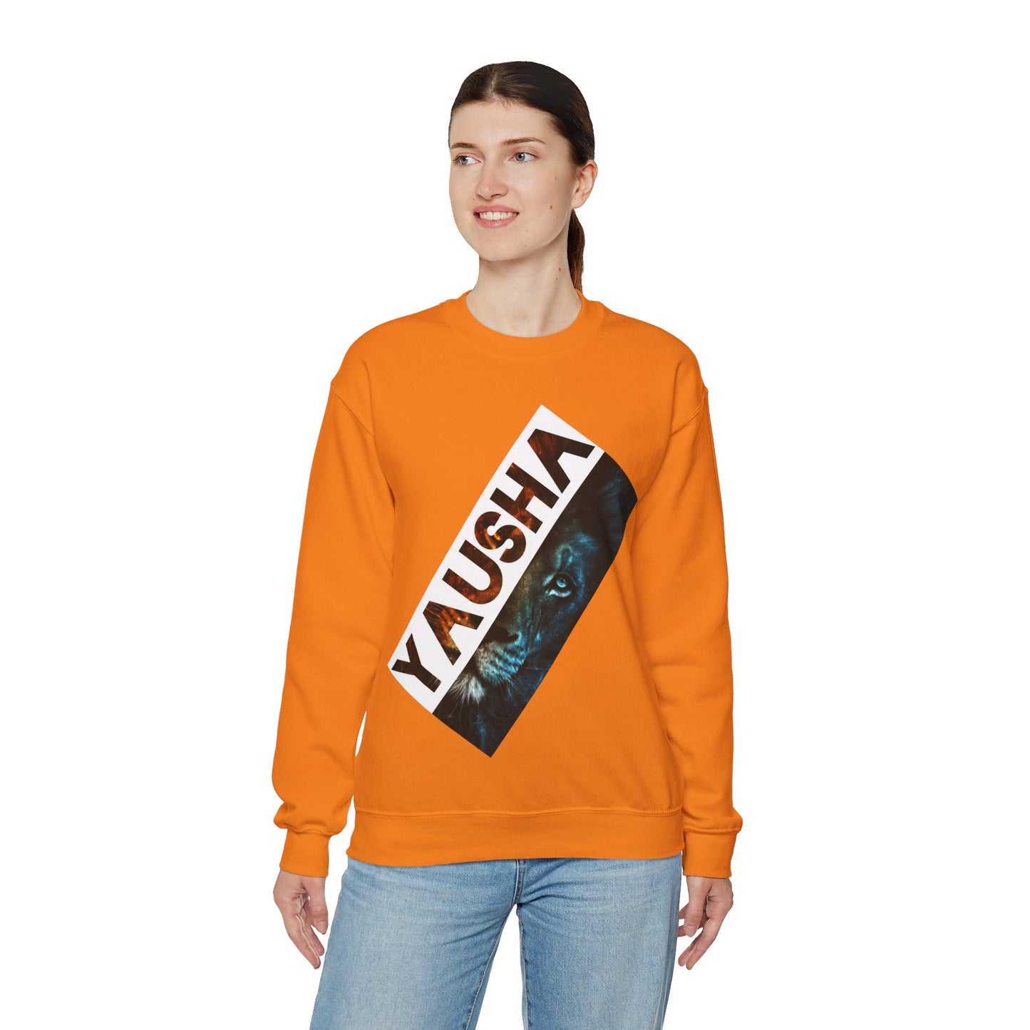 YAUSHA Christian, Unisex Heavy Blend™ Crewneck Sweatshirt