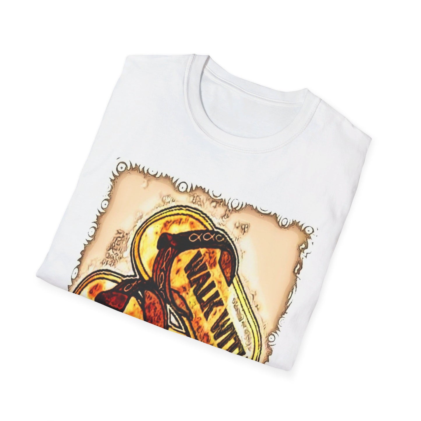 Walk with Jesus Christian Unisex Softstyle T-Shirt