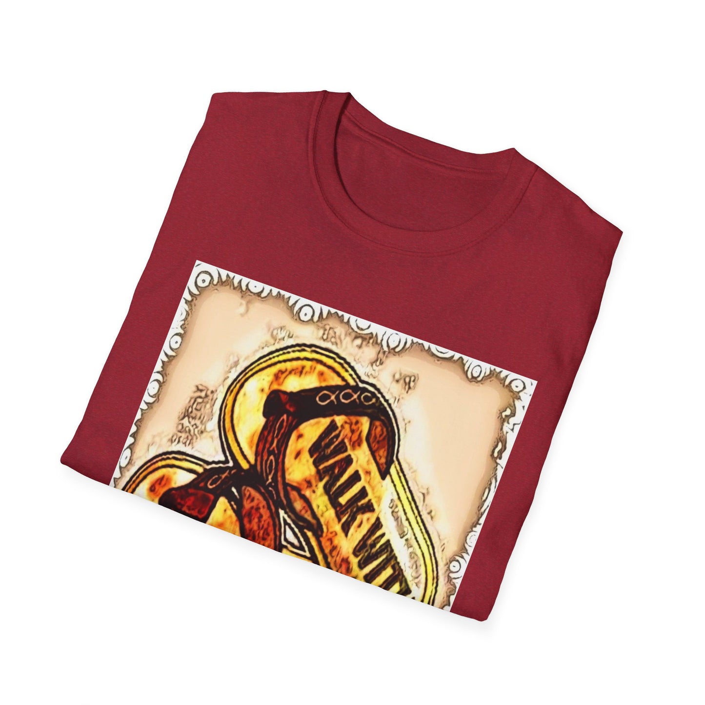 Walk with Jesus Christian Unisex Softstyle T-Shirt