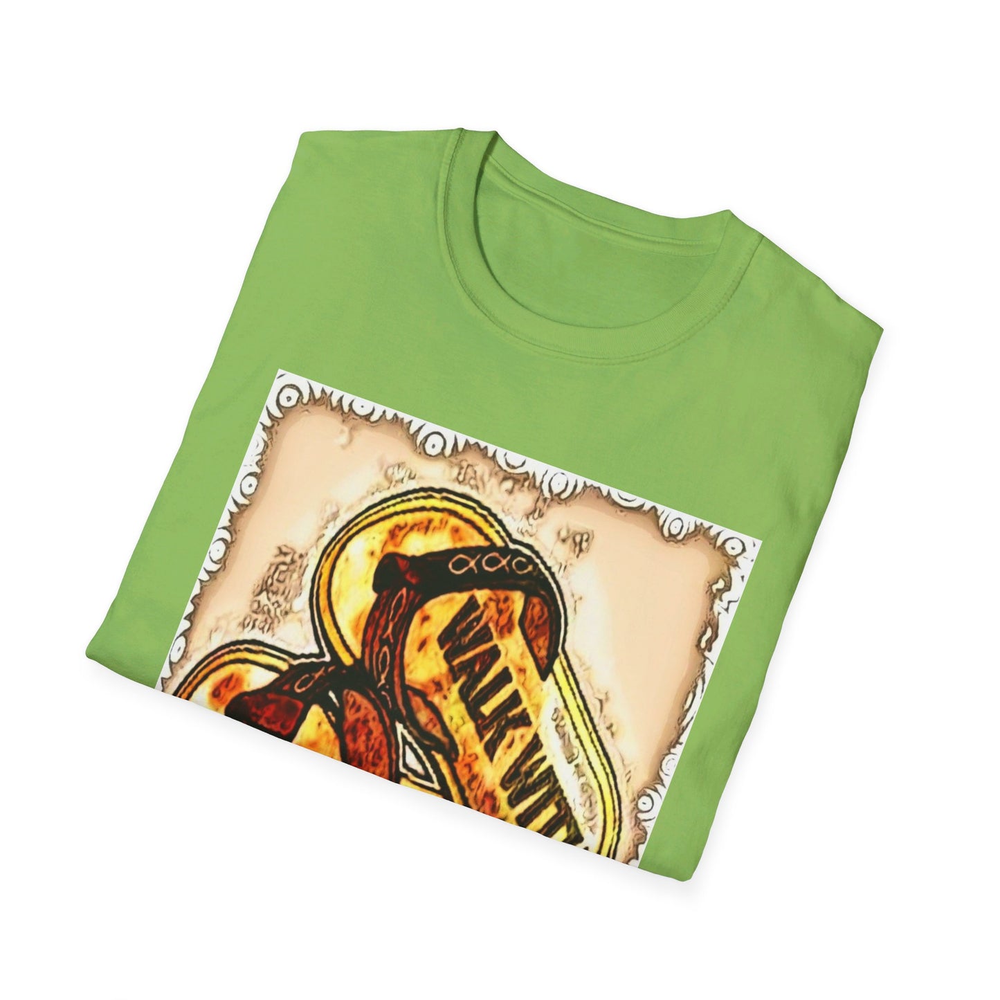 Walk with Jesus Christian Unisex Softstyle T-Shirt