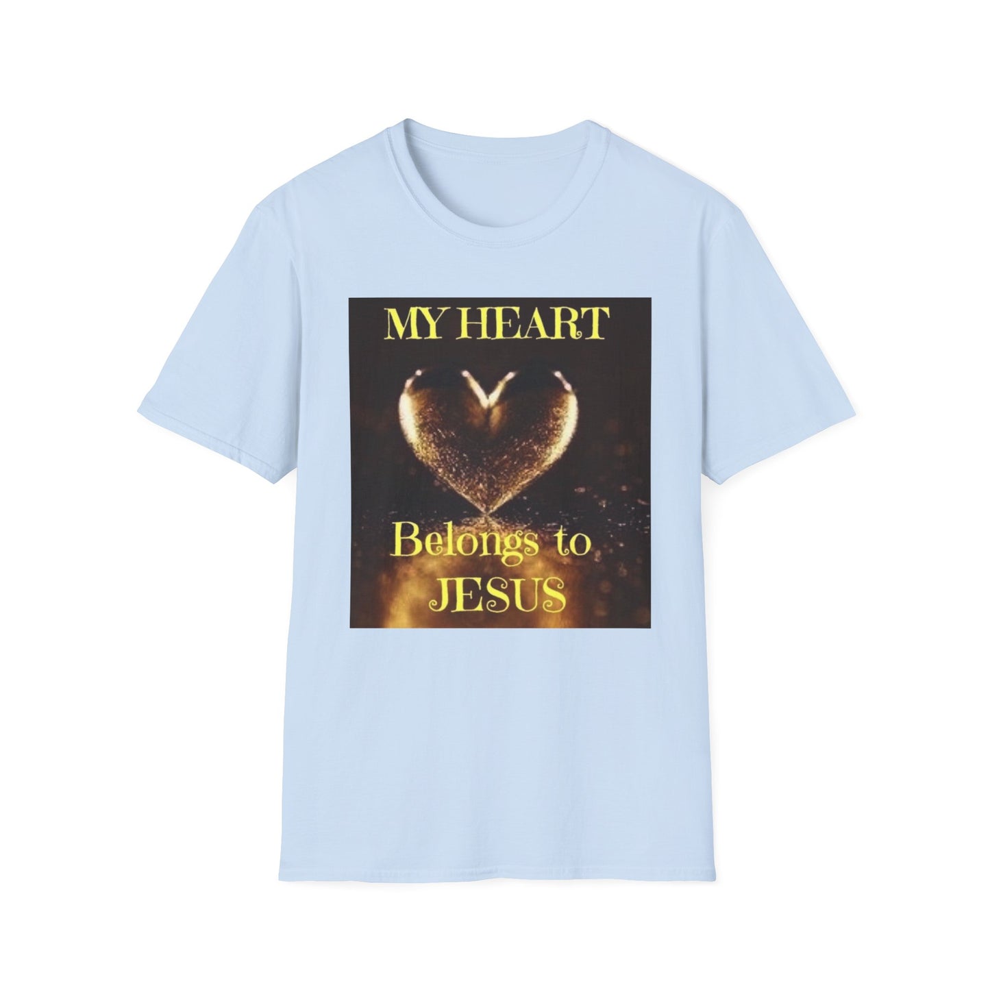 My Heart Belongs to JESUS Christian Unisex Softstyle T-Shirt