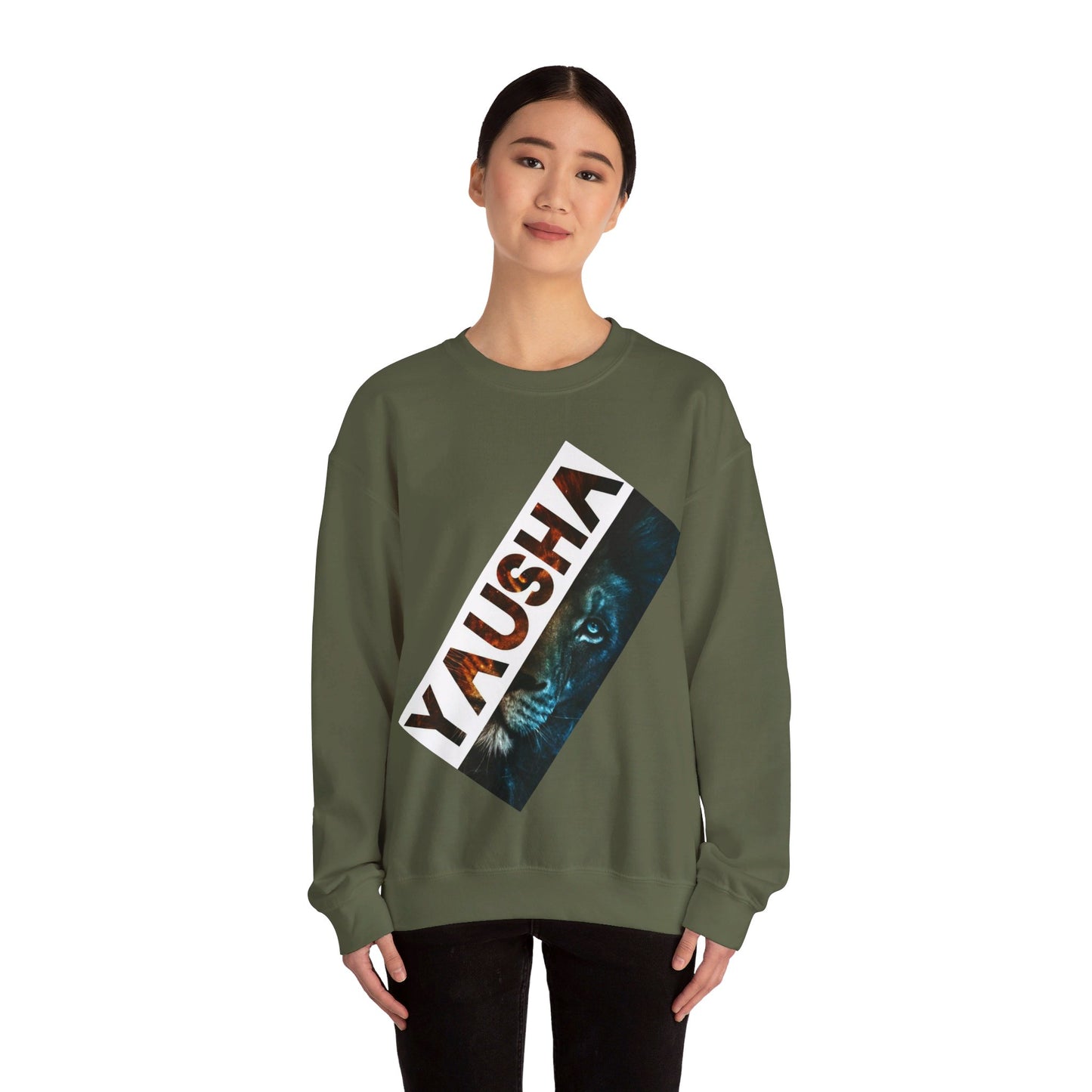 YAUSHA Christian, Unisex Heavy Blend™ Crewneck Sweatshirt