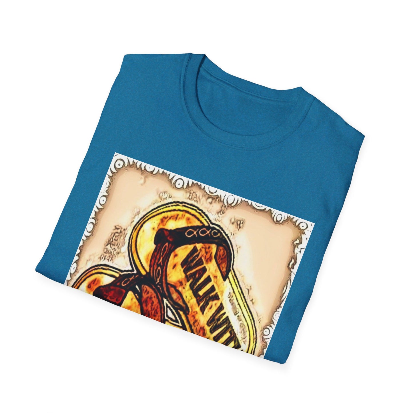 Walk with Jesus Christian Unisex Softstyle T-Shirt