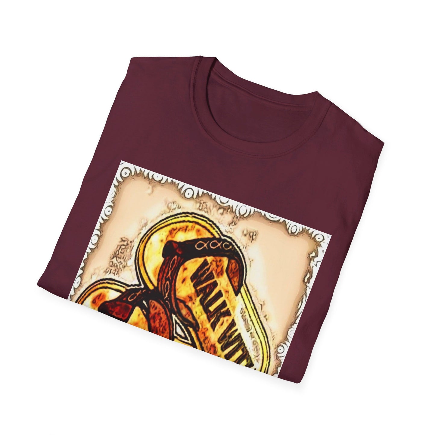 Walk with Jesus Christian Unisex Softstyle T-Shirt
