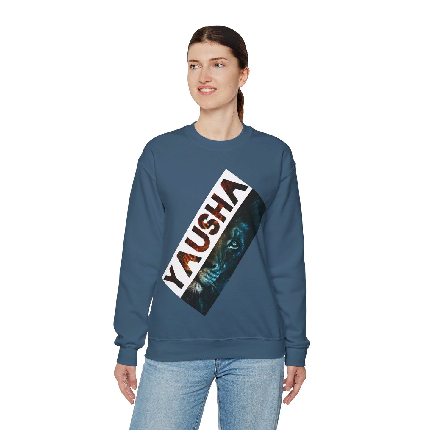 YAUSHA Christian, Unisex Heavy Blend™ Crewneck Sweatshirt