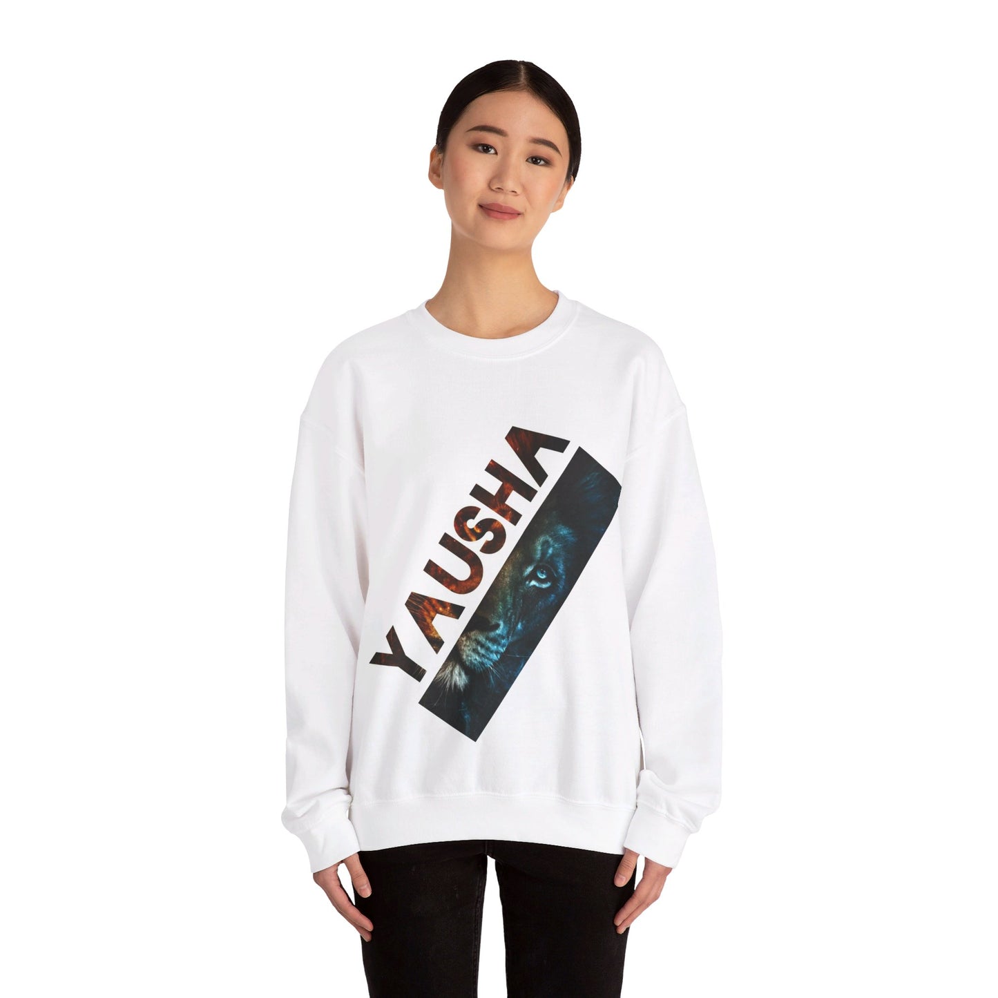 YAUSHA Christian, Unisex Heavy Blend™ Crewneck Sweatshirt