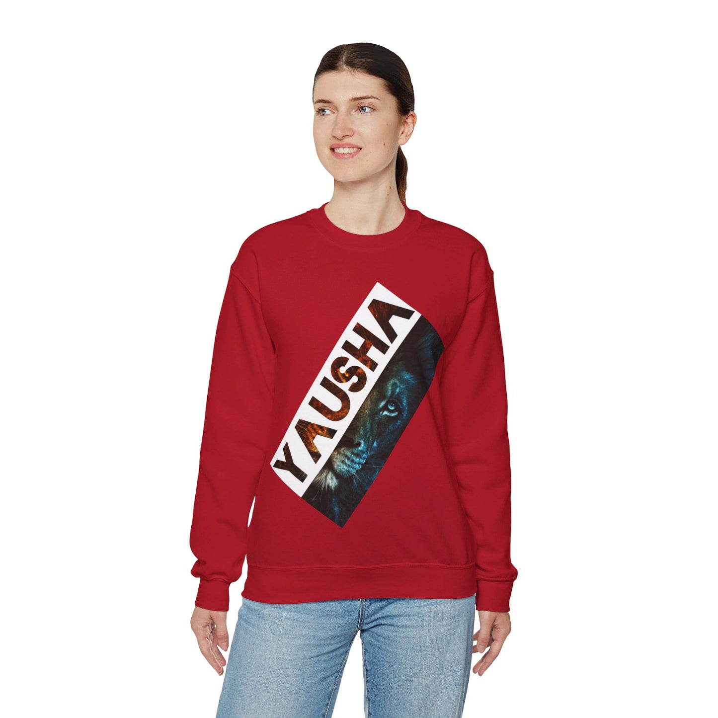 YAUSHA Christian, Unisex Heavy Blend™ Crewneck Sweatshirt