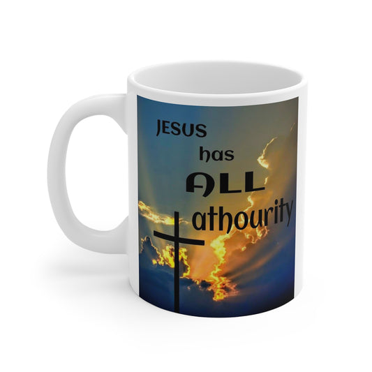 Jesus  Christ is the key of everthing coffee mug 11oz White Mug