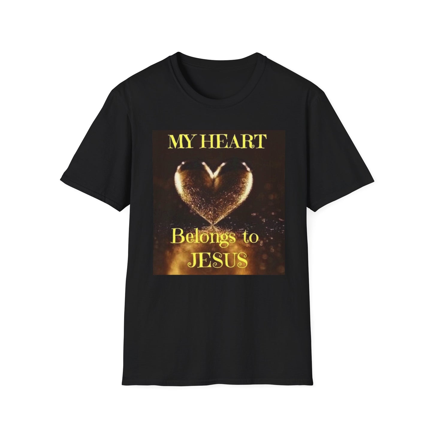 My Heart Belongs to JESUS Christian Unisex Softstyle T-Shirt
