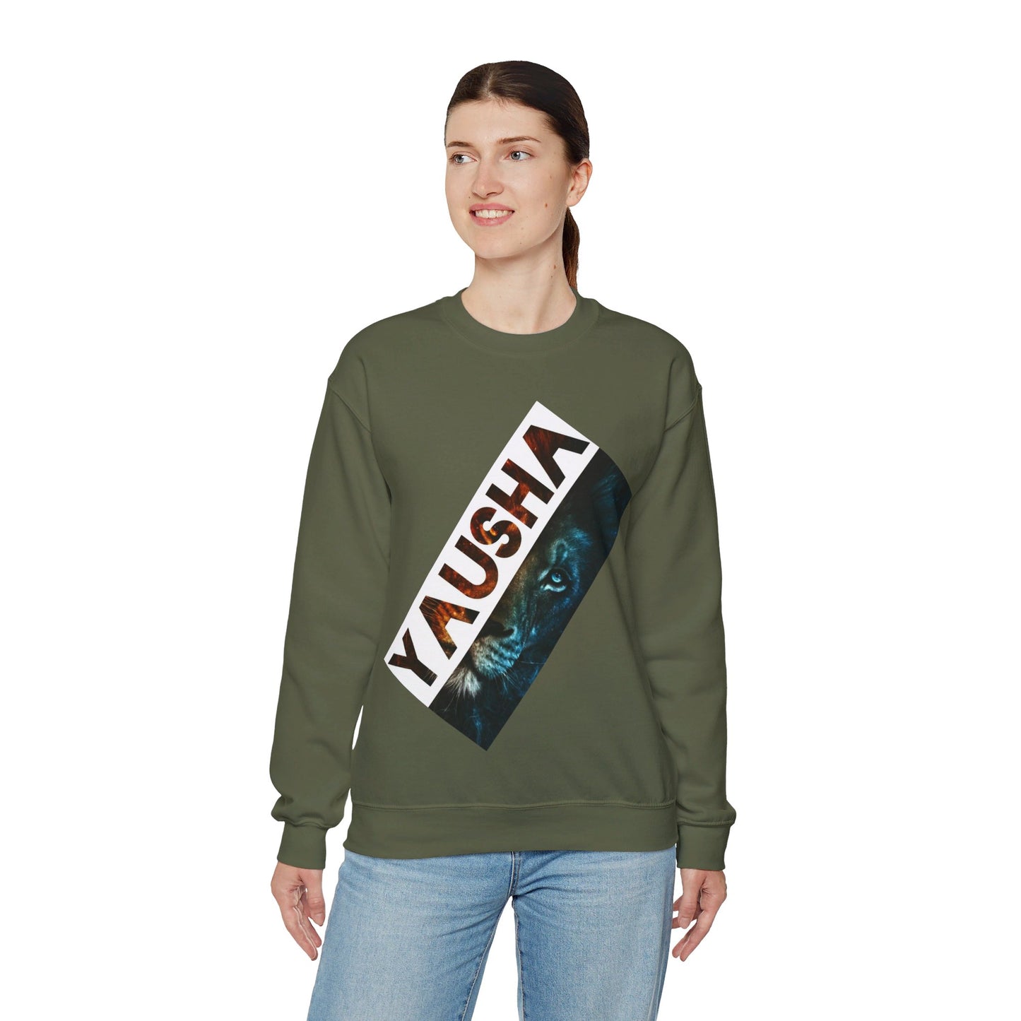 YAUSHA Christian, Unisex Heavy Blend™ Crewneck Sweatshirt