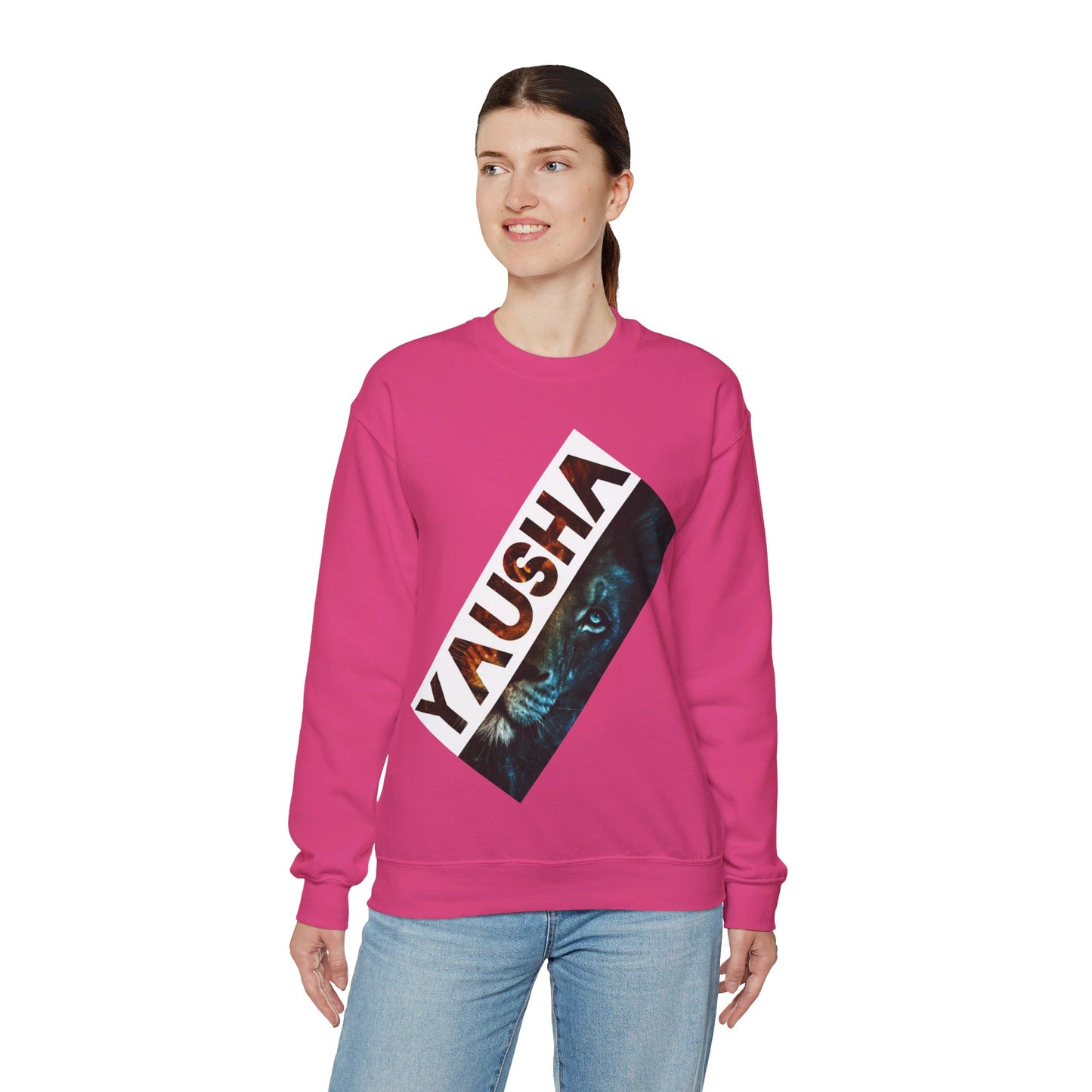 YAUSHA Christian, Unisex Heavy Blend™ Crewneck Sweatshirt