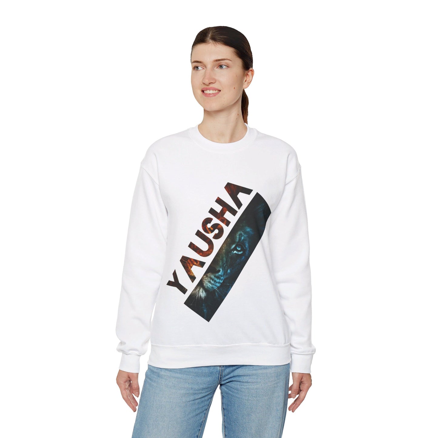 YAUSHA Christian, Unisex Heavy Blend™ Crewneck Sweatshirt