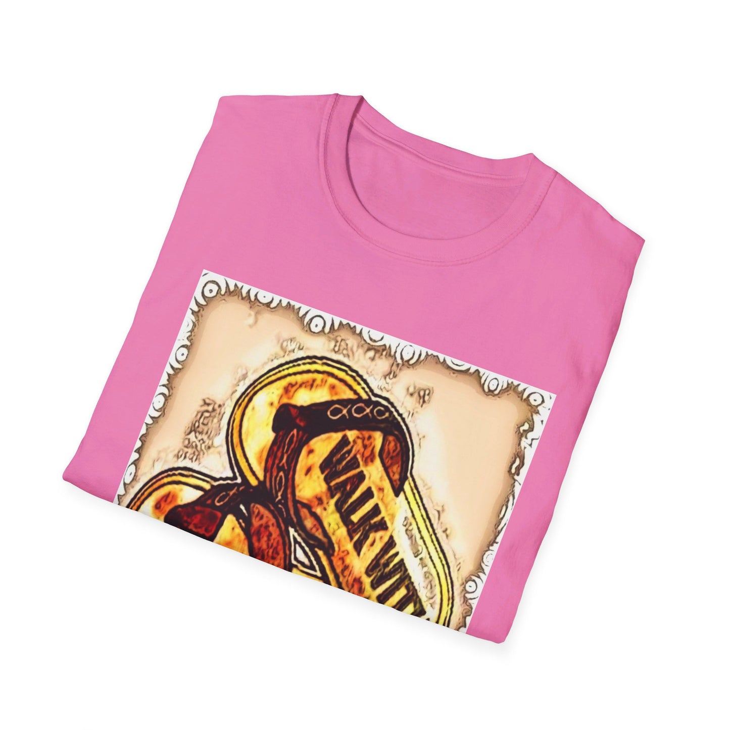 Walk with Jesus Christian Unisex Softstyle T-Shirt