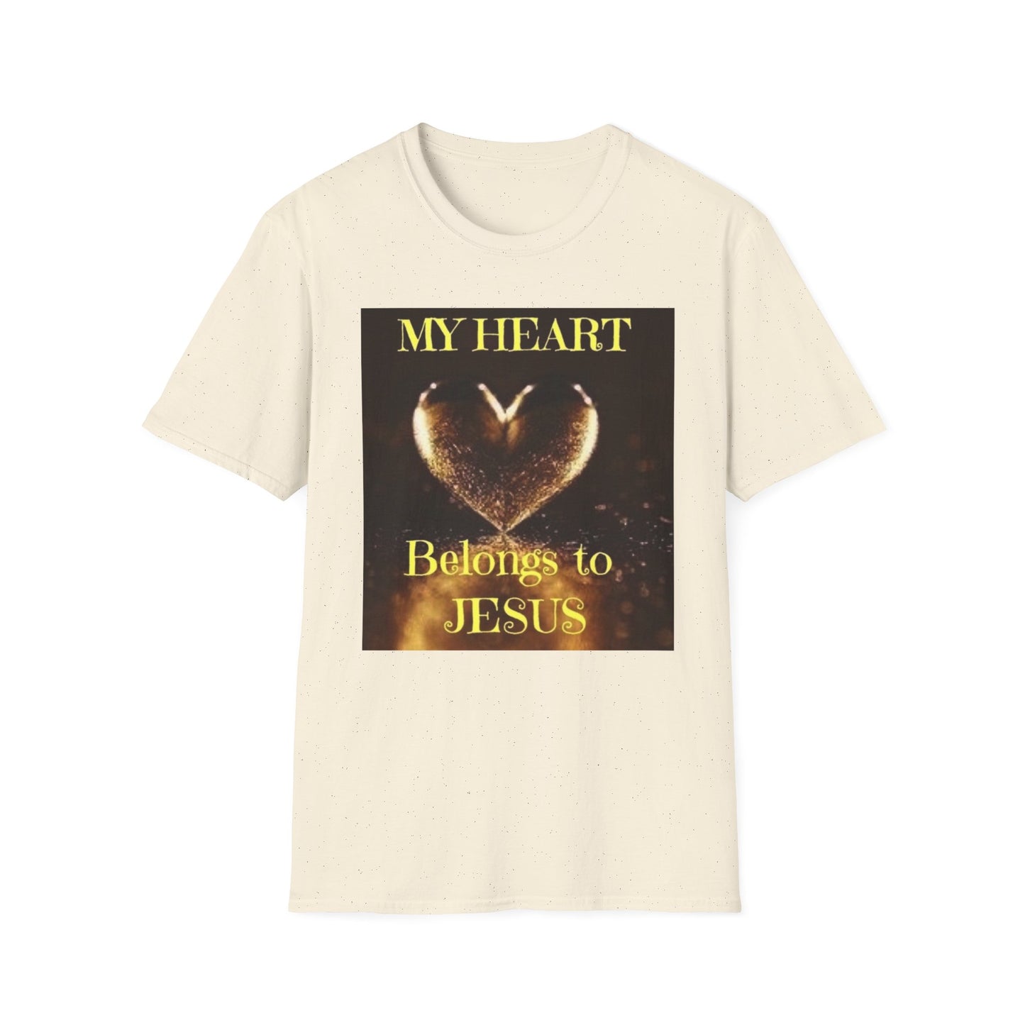 My Heart Belongs to JESUS Christian Unisex Softstyle T-Shirt