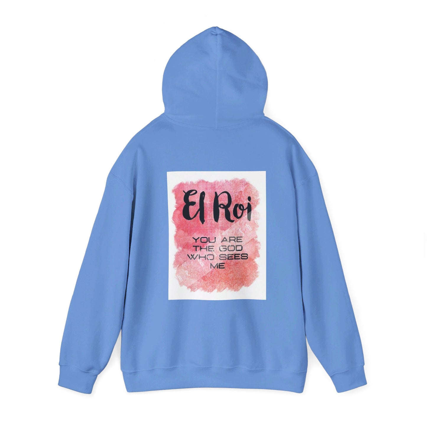 El Roi you are the God who sees me Christian, Unisex Heavy Blend™ Hooded