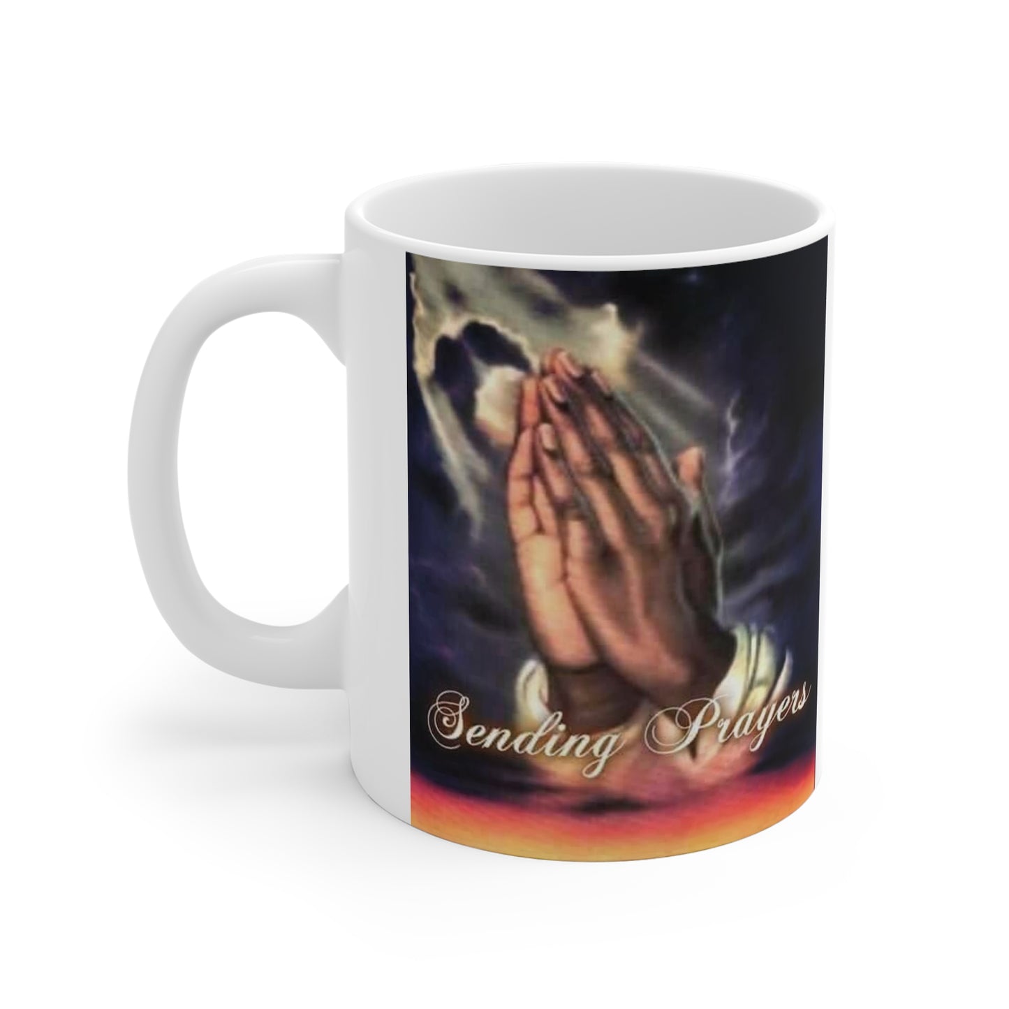 A day without prayer is a day without power coffee mug 11oz White Mug