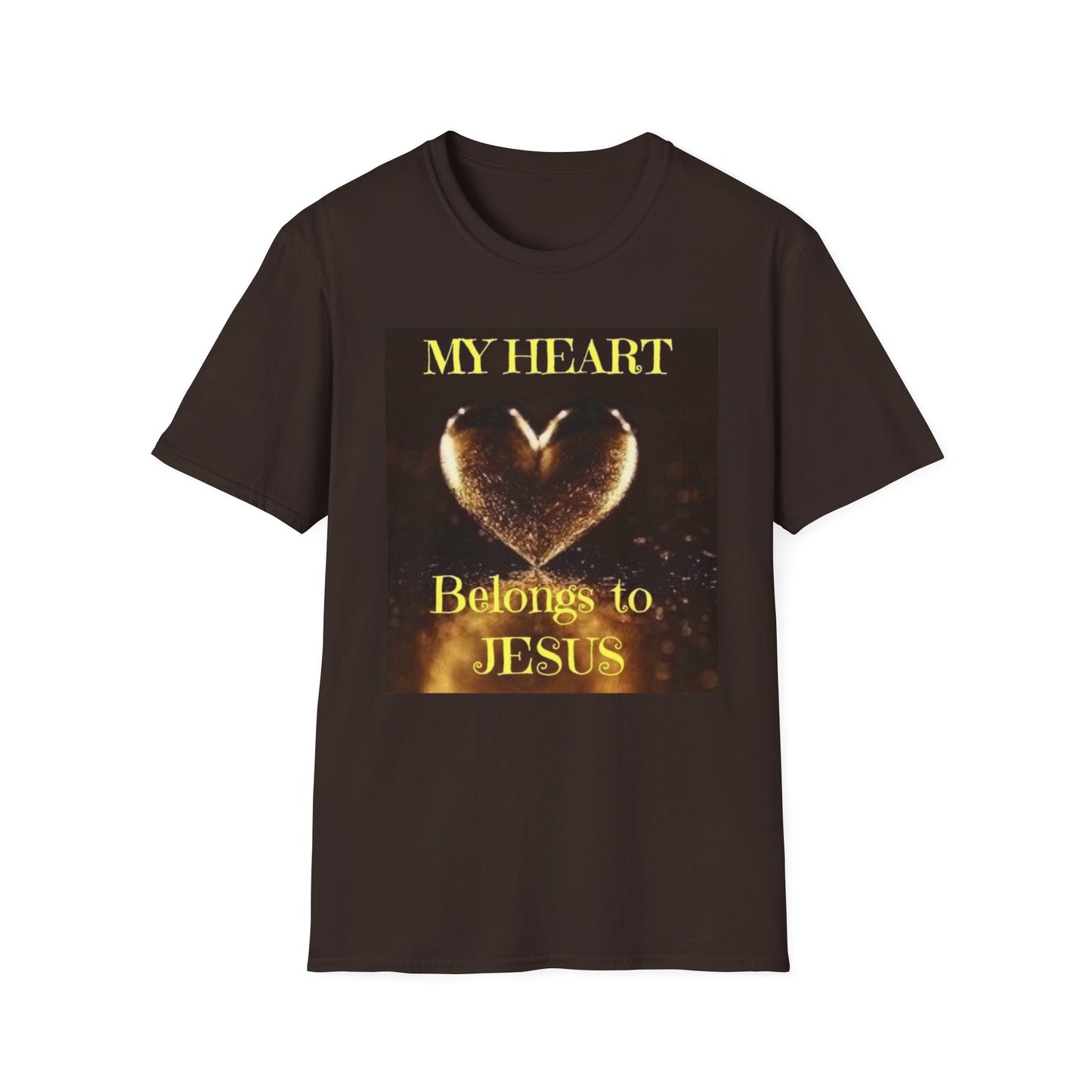 My Heart Belongs to JESUS Christian Unisex Softstyle T-Shirt